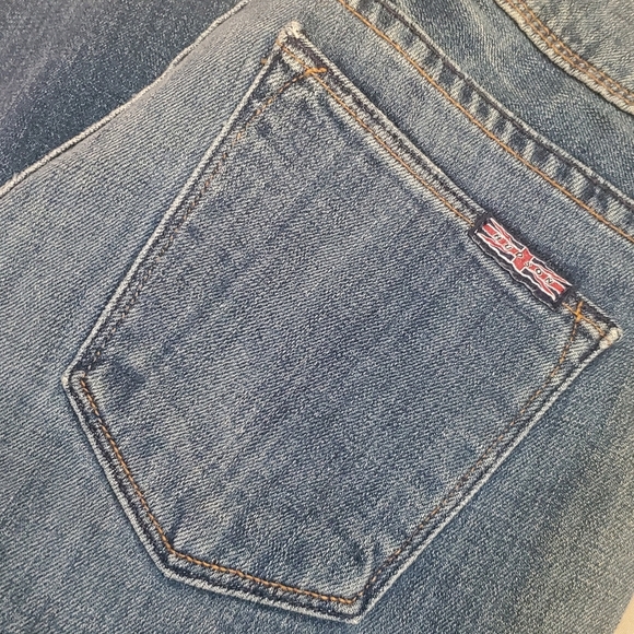 HUDSON Vintage Low Rise Boot Cut Jeans MED Wash Women's 26  NO FLAP BACK POCKETS - Picture 8 of 17